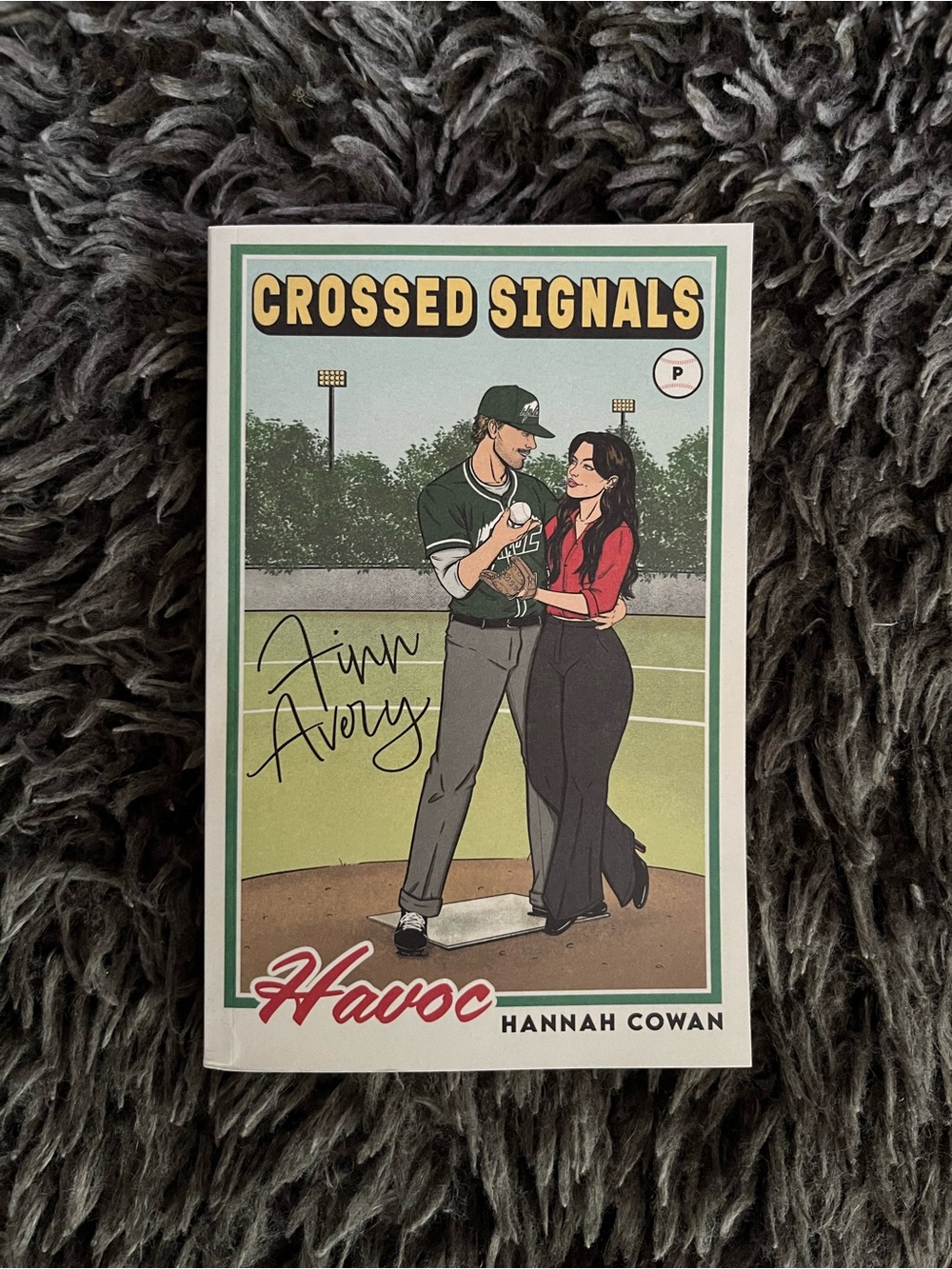 Crossed Signals by Hannah Cowan - Alternative Cover Paperback Book